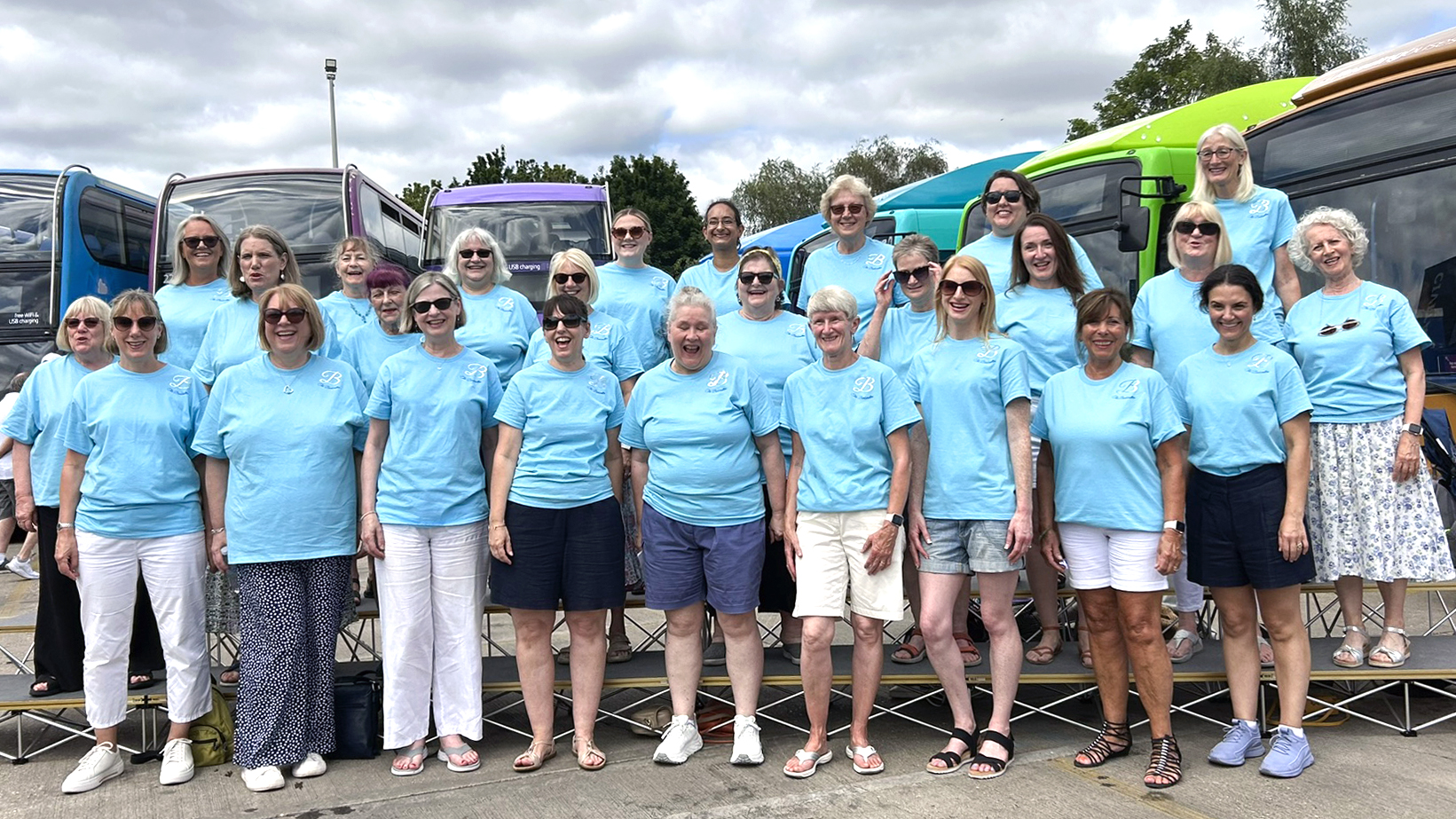 The Barberettes at Reading Buses Open Day The Barberettes at Reading Buses Open Day